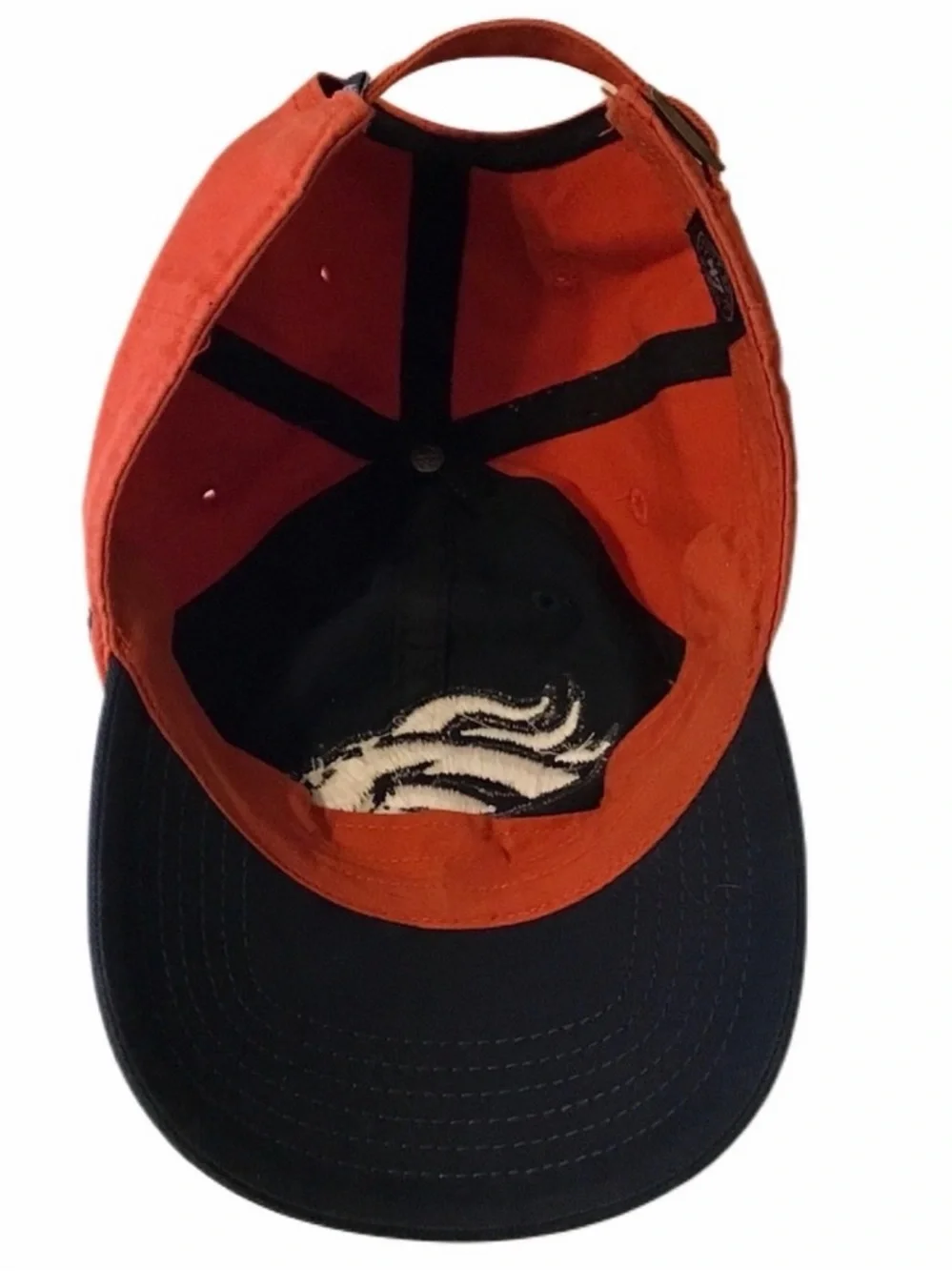 Denver Broncos ’47 Brand Adjustable Strapback Hat Navy Orange NFL OSFM